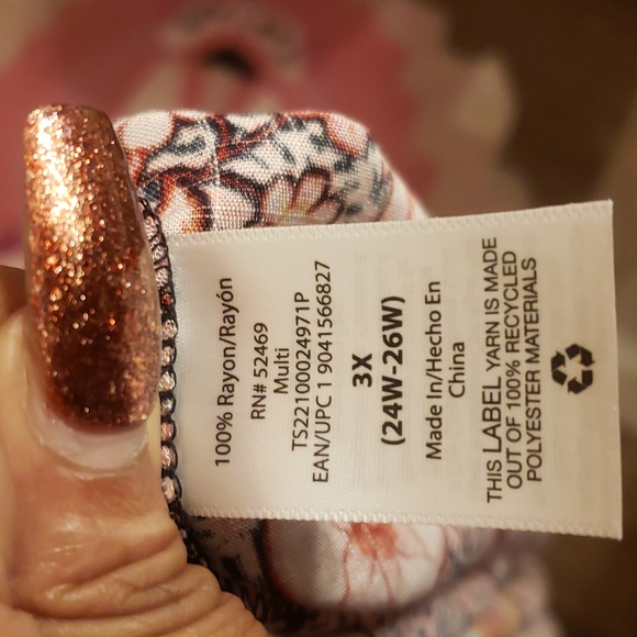 COPY - Terra & Sky Women's Plus Size Maxi Dress 3X & 4X👗Available - Picture 9 of 9